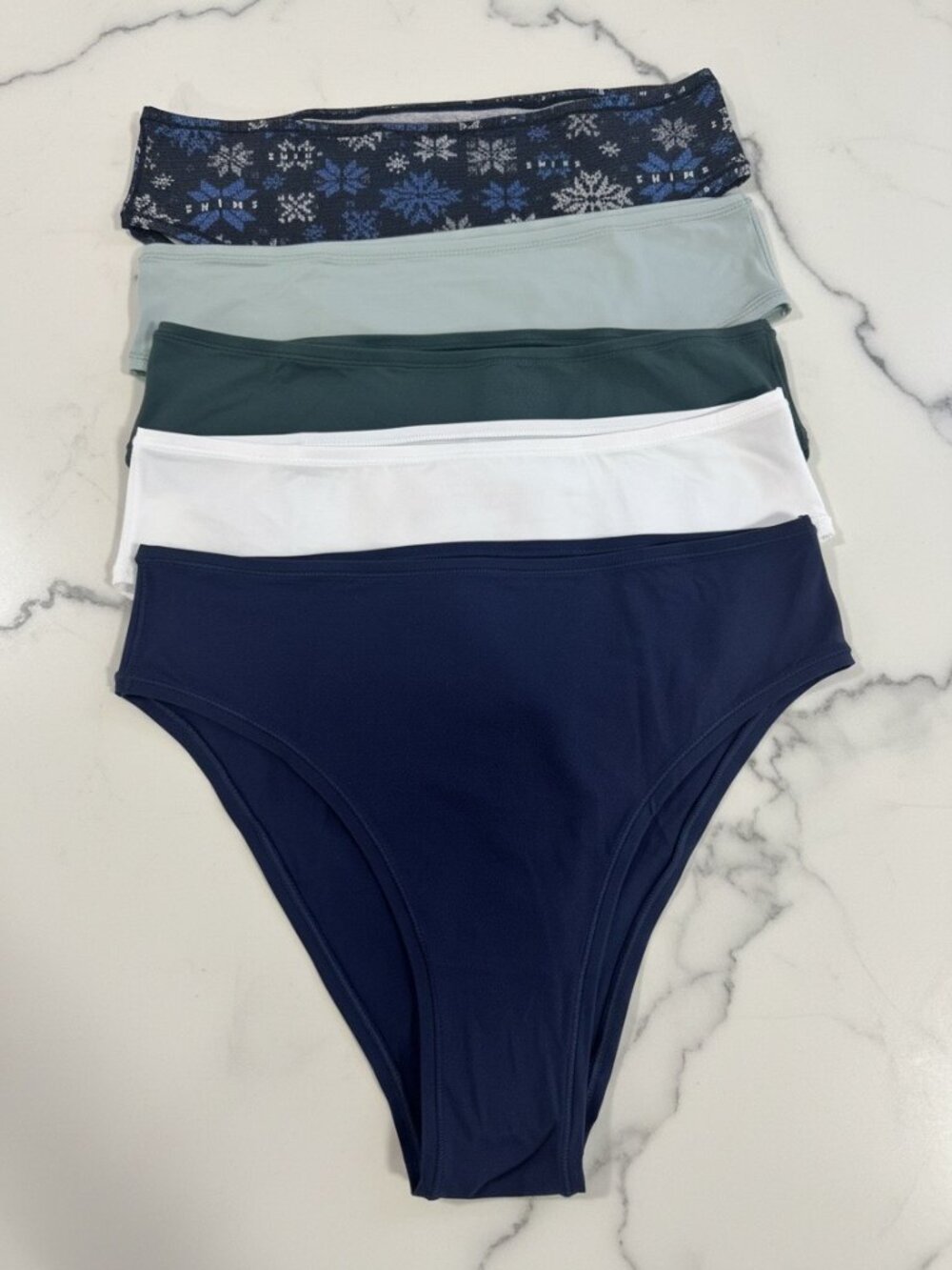 NEW SKIMS Fits Everybody Cheeky Brief 5 Pack  Panties Underwear NWOT